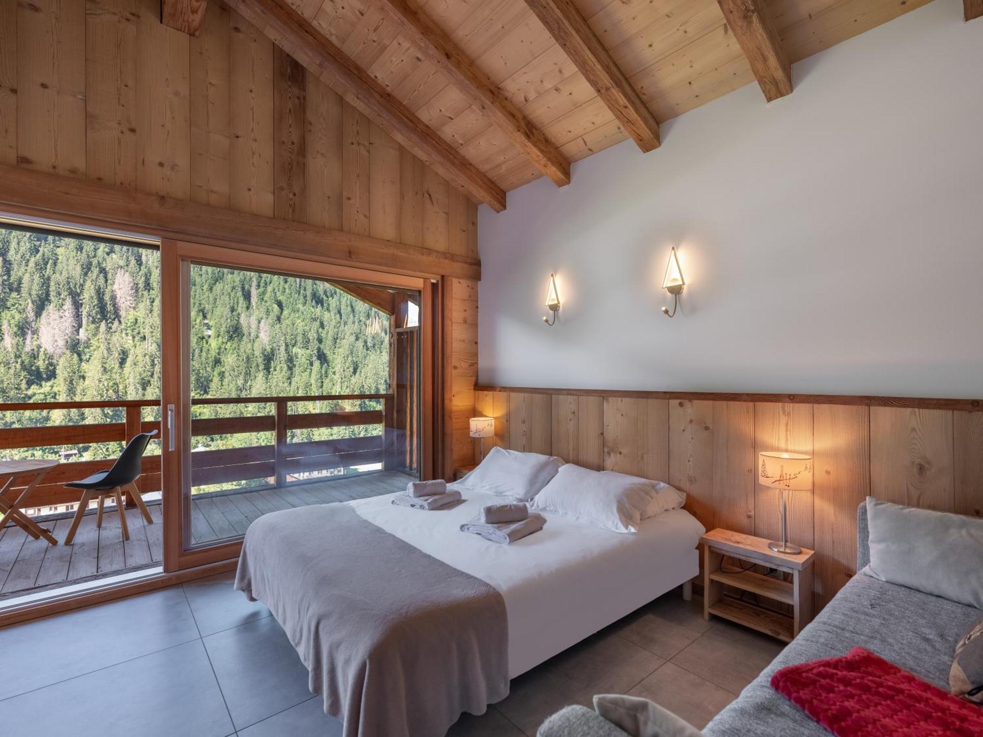 Chalet 1100 - Bo Immobilier Chatel - A Mi-Chemin Du Centre Et Du Linga - Jacuzzi Sauna Et Cheminee エクステリア 写真