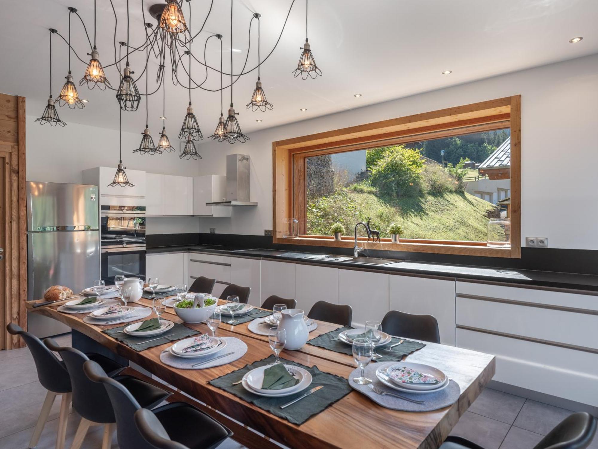 Chalet 1100 - Bo Immobilier Chatel - A Mi-Chemin Du Centre Et Du Linga - Jacuzzi Sauna Et Cheminee エクステリア 写真