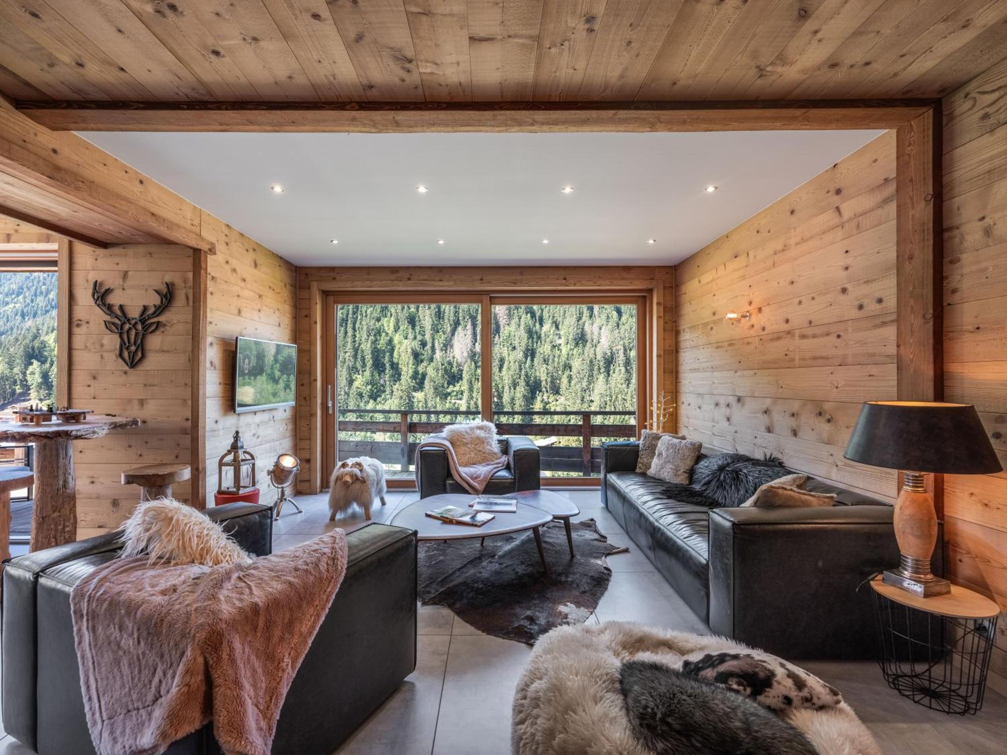Chalet 1100 - Bo Immobilier Chatel - A Mi-Chemin Du Centre Et Du Linga - Jacuzzi Sauna Et Cheminee エクステリア 写真